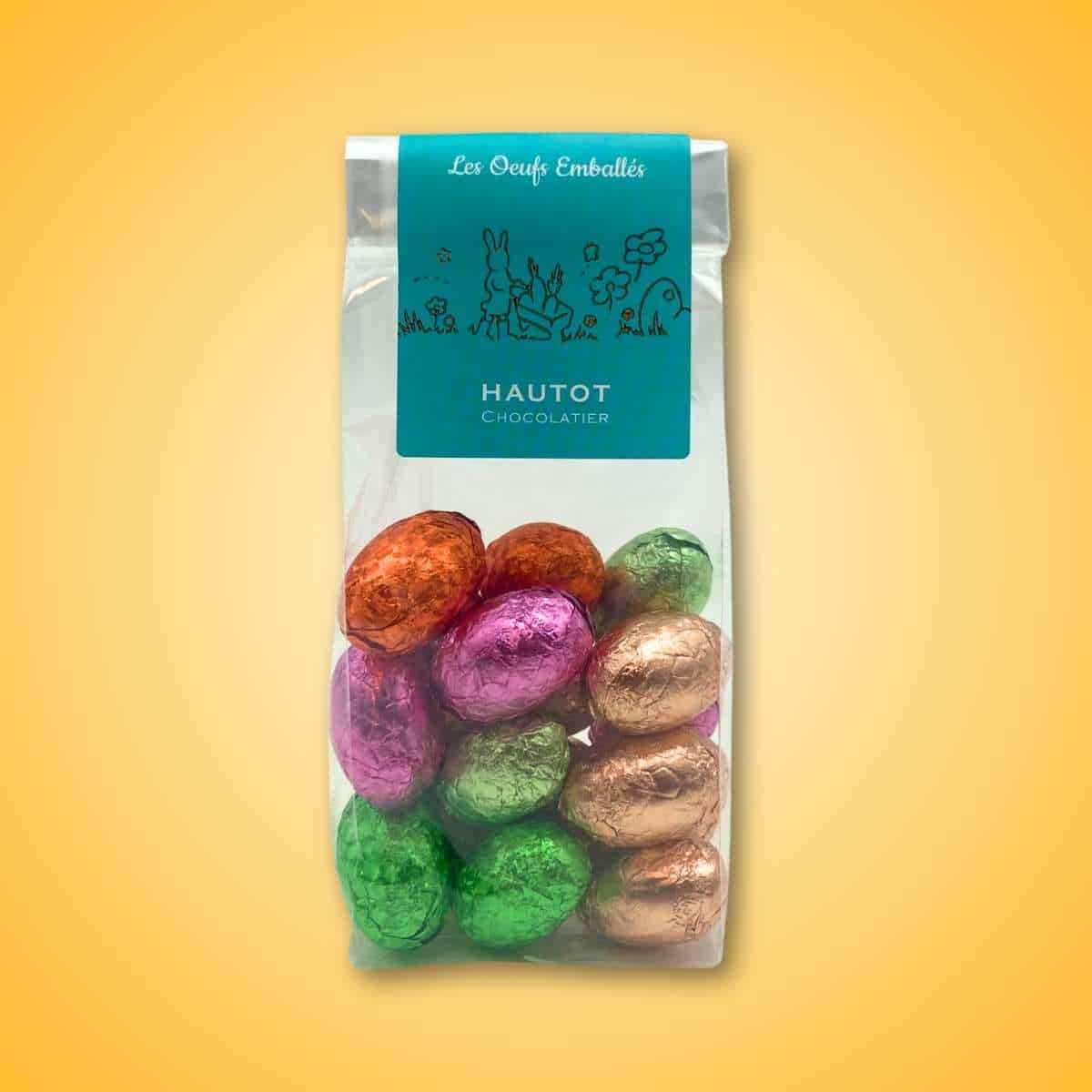 Oeufs au Praliné emballés - 150g