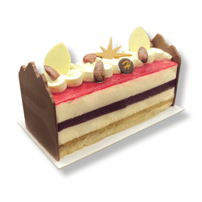 Bûche Cherry Christmas