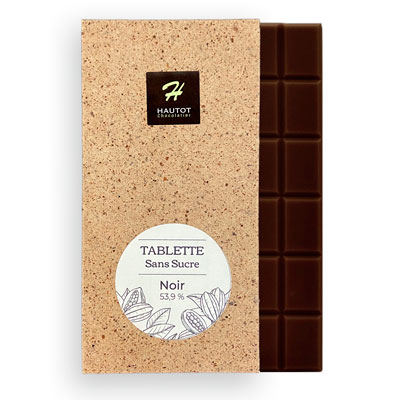 Tablette – Chocolat sans sucre