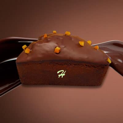Cake au chocolat & oranges confites