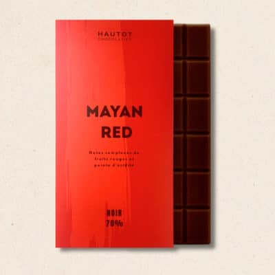 Tablette - Mayan Red Noir 70%